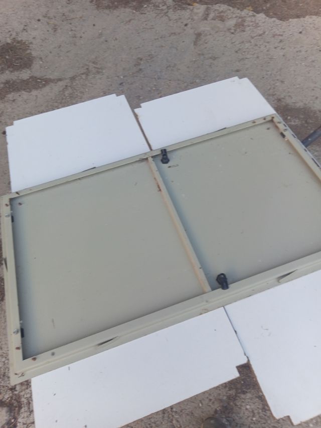 Puerta Metálica Doble Eléctrica