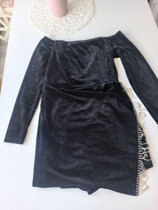 Momo corto terciopelo de fiesta