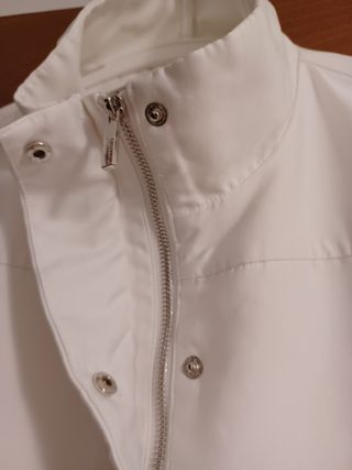 Chaqueta amplia SINTESIS blanca