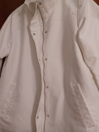 Chaqueta amplia SINTESIS blanca