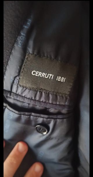 Cappotto Uomo Cerruti 1881 Blu
