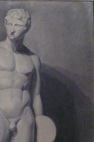 RAFAEL PECINO Policleto Discóforo Madera Dorado