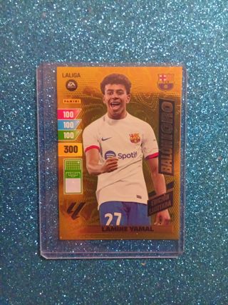 Cromo Lamine Yamal Balode oro LaLiga Panini