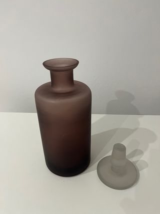botella + 5 vasos cristal grabado uvas de regalo