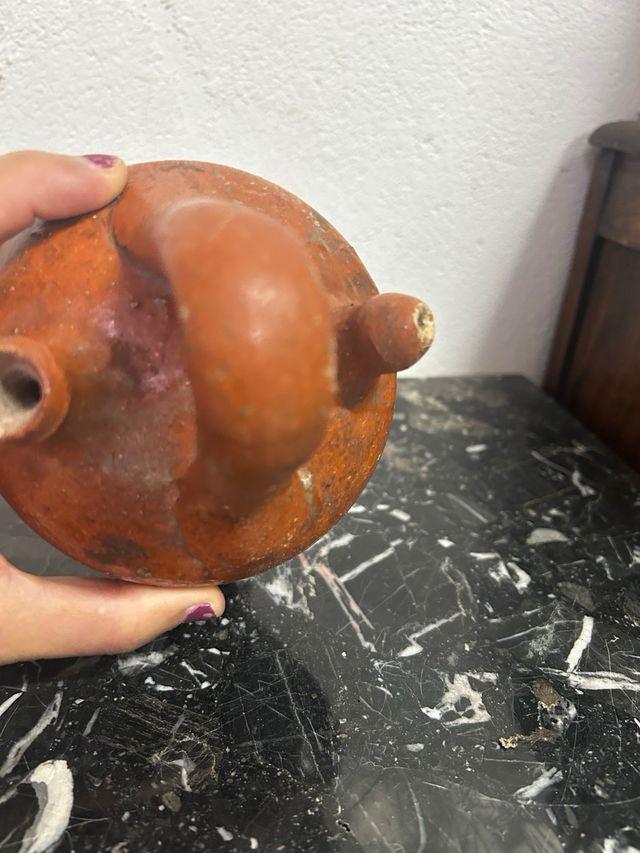 Caraffa in ceramica smaltata per bambini
