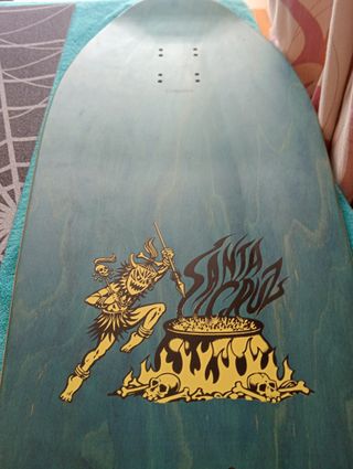 Tabla Skateboard Old School Santa Cruz Salba