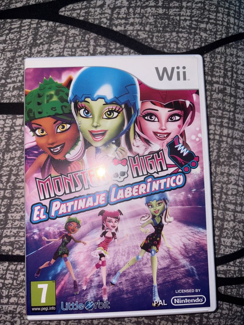 Imagen de Juego Wii Monster High El Patinaje Laberíntico
