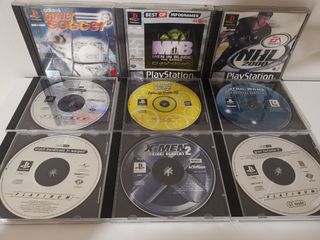 PlayStation con juegos