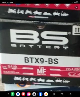 Batería BS YTX9-BS