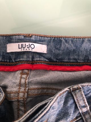 Vaqueros Liu Jo Rotos Mujer