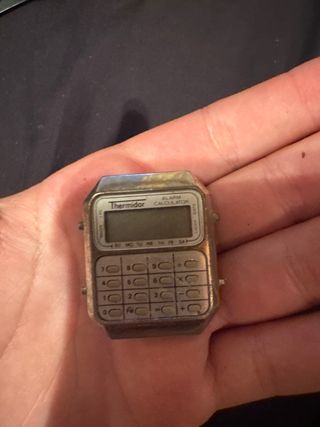 Calculadora Thermidor Vintage Gris/Plata