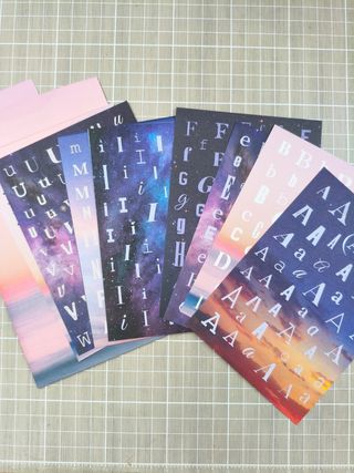 Pegatinas Alfabeto Archer & Olive