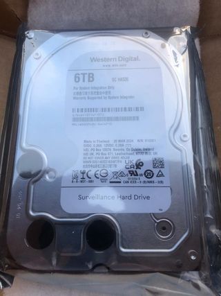 Disco Duro 6TB Western Digital SC HA520