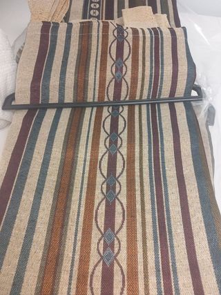 Pack jacquard 2 Cortinas trebillas.Env.gratis