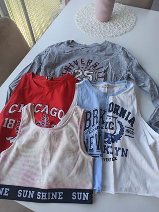 Lote 4 prendas mujer talla S