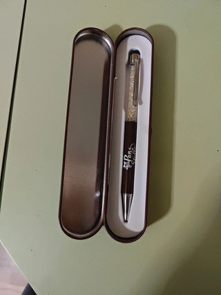 Penna con astuccio "Pan di stelle" collezionismo