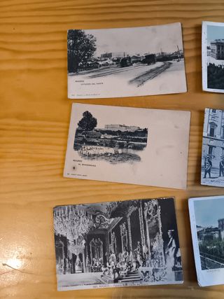 Lote de 6 Postales Antiguas Madrid