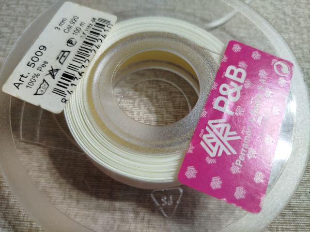 Cintas de raso de 3mm 