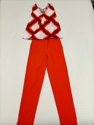 Conjunto Blusón y Pantalón Mujer Talla 38