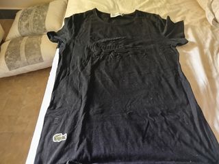 Conjunto Lacoste Negro