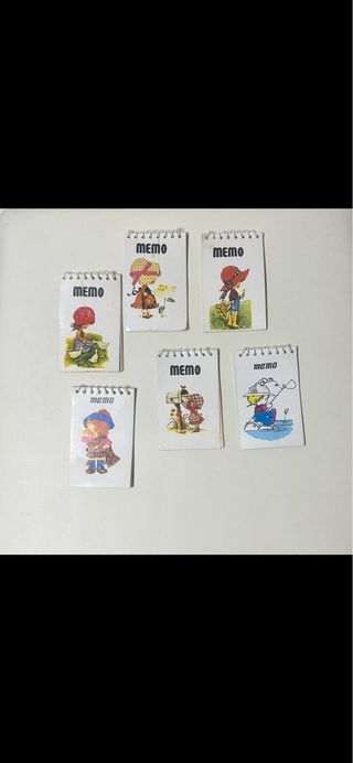 Blocs de notas infantiles con espiral