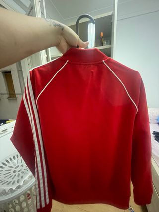 Chaqueta Adidas Roja Talla L
