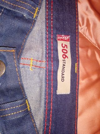 Pantalones Levis 506 Standard Azules