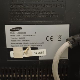 Samsung TV 22 pulgadas NO TDT