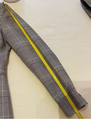 Traje Zara Chaqueta y Pantalón Cuadros Mujer
