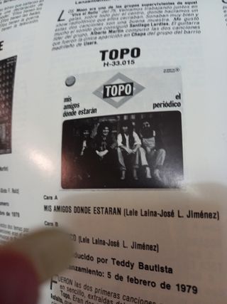 Libreto Chapa Discos Mariscal Romero