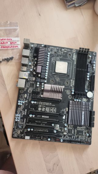 Placa base y procesador