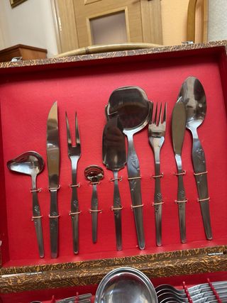 Cubertería Herdmar Acero Inoxidable Completa 130 p