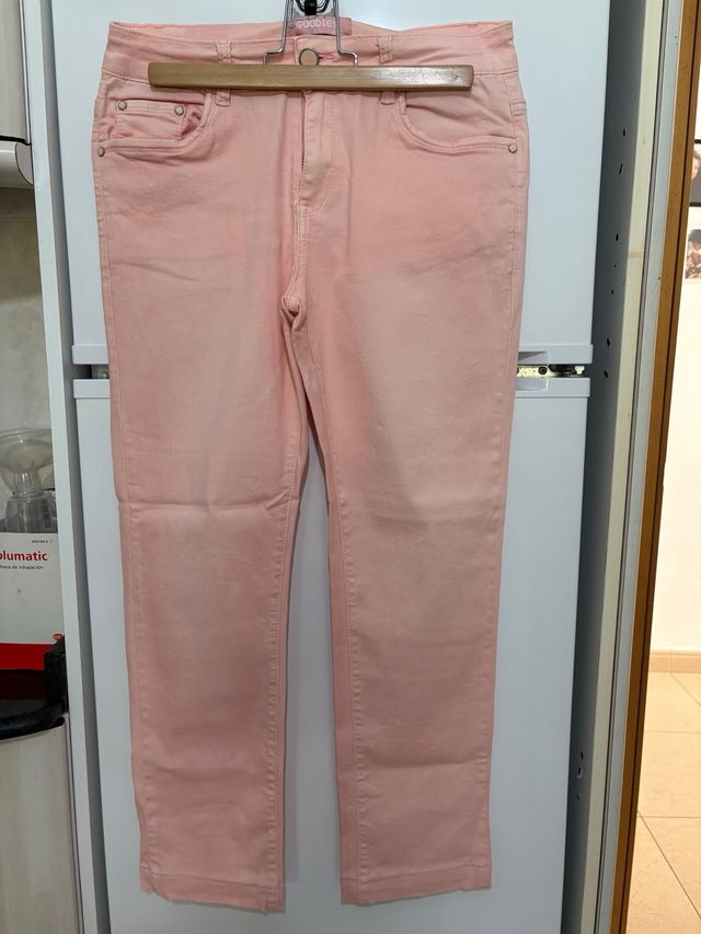 Pantalón rosa mujer