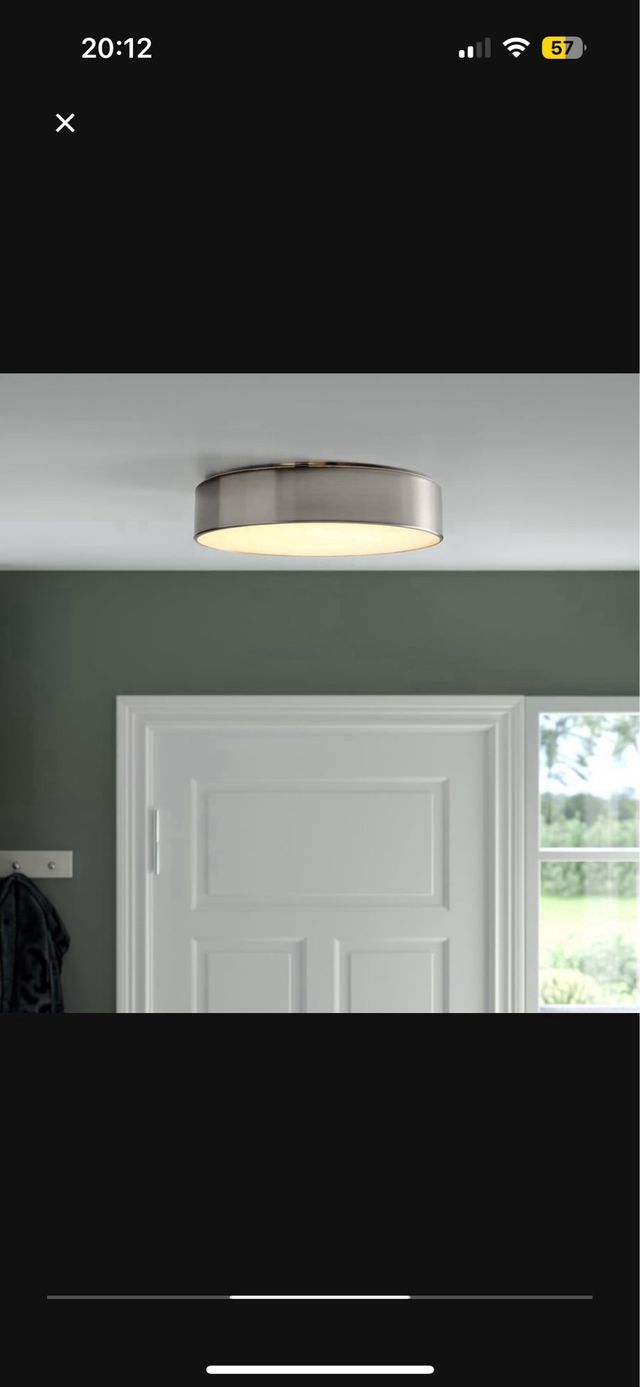 Lámpara Techo LED IKEA VIRRMO