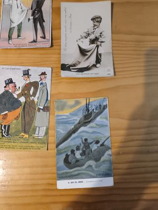 Colección Variada de Postales Antiguas