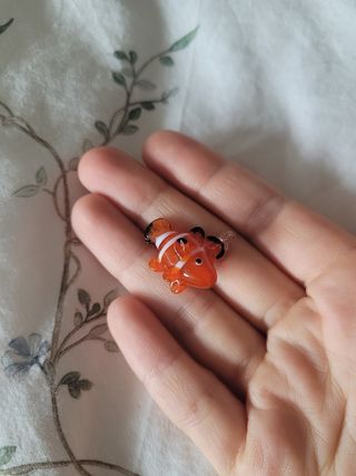 Charm Pez Payaso Cristal