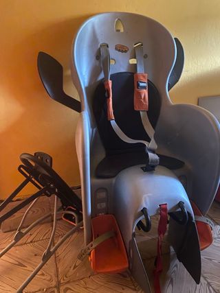 Silla portaniños para bicicleta