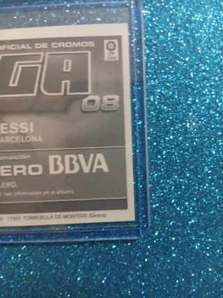 Cromo Messi F.C. Barcelona