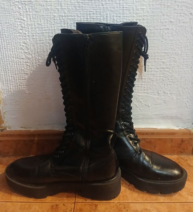 Botas altas Zara tamanho 38