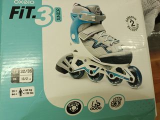 Patines en línea y protecciones 