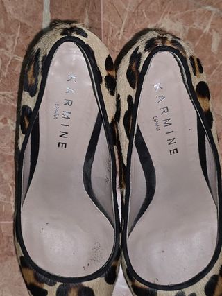 Zapatos KARMINE Talla 38 Animal Print