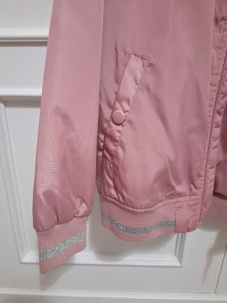 Chaqueta bomber rosa niña TEX 11-12 años