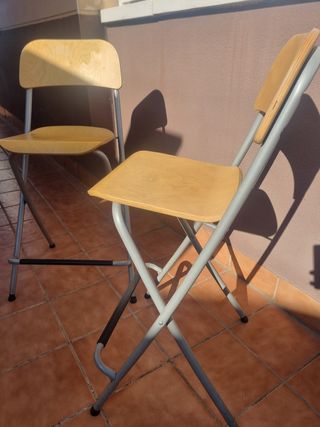 2 Taburetes Plegables Ikea Franklin