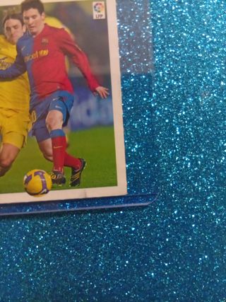 Cromo Messi F.C. Barcelona