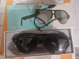 Occhiali da sole Bluetooth neri