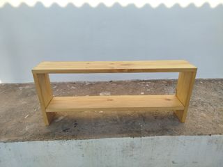 Banco de madera para pie de cama