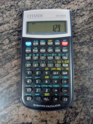 Calculadora Científica Citizen SR-260N