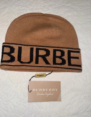 Gorro Burberry Lana Marrón