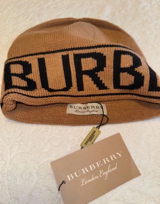 Gorro Burberry Lana Marrón