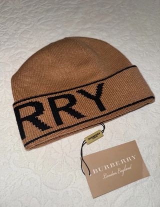 Gorro Burberry Lana Marrón